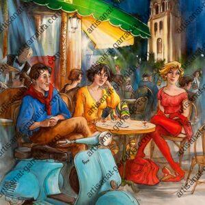 305 Soirée à St Germain des Prés